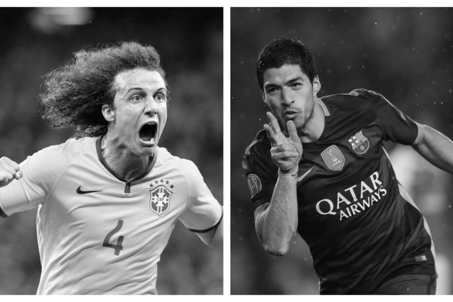 David Luiz vs Luis Suarez Stats