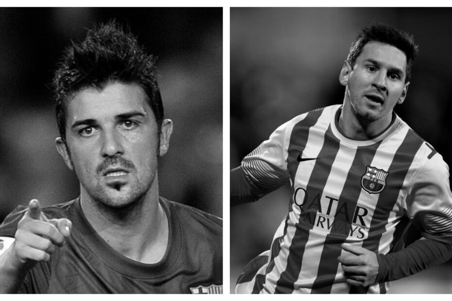 David Villa vs Lionel Messi Stats