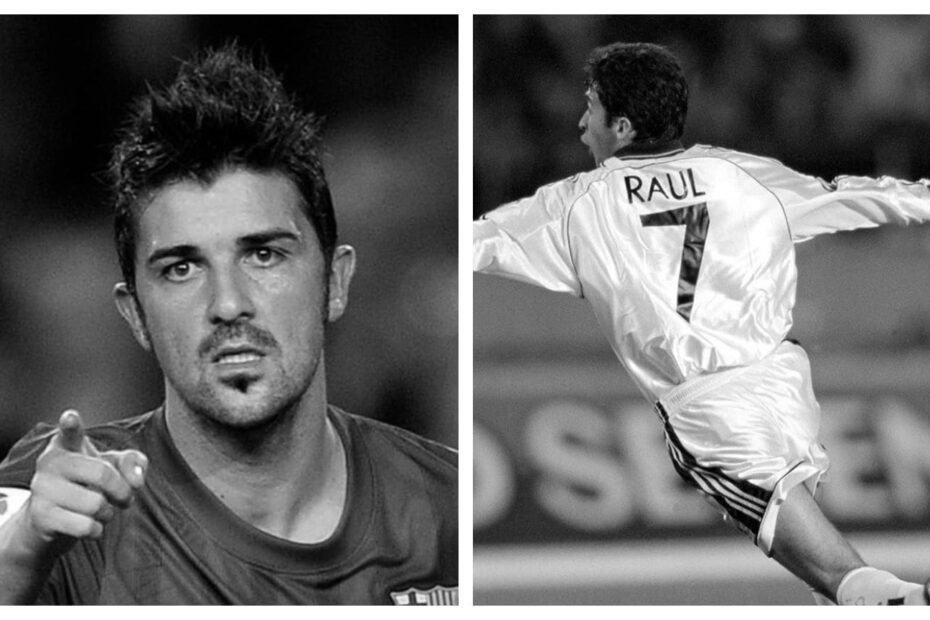 David Villa vs Raul Stats