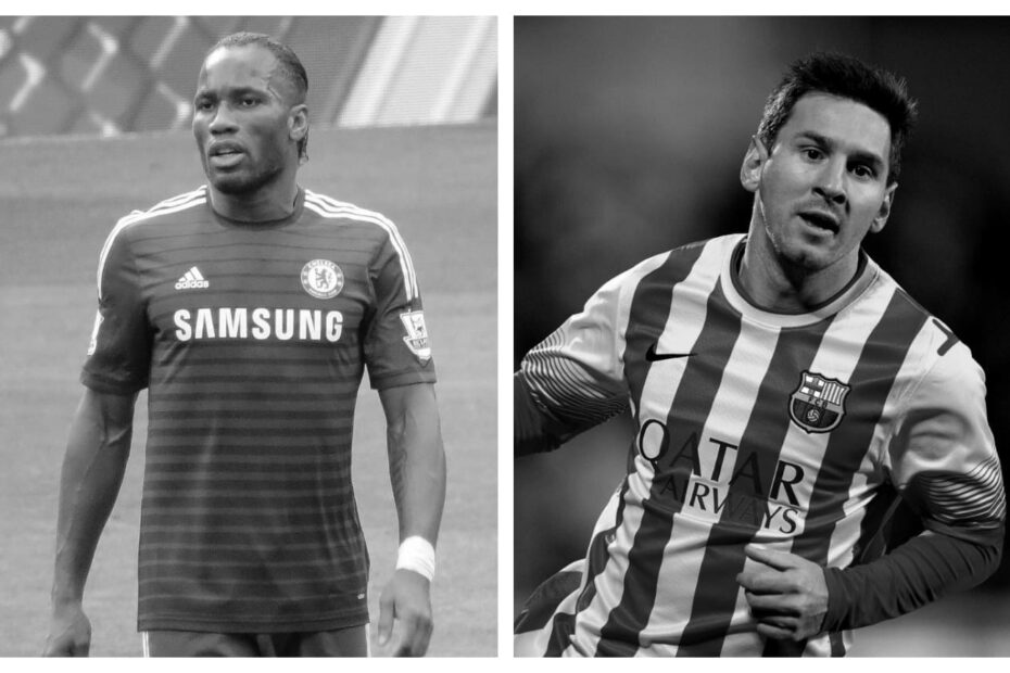 Didier Drogba vs Lionel Messi Stats