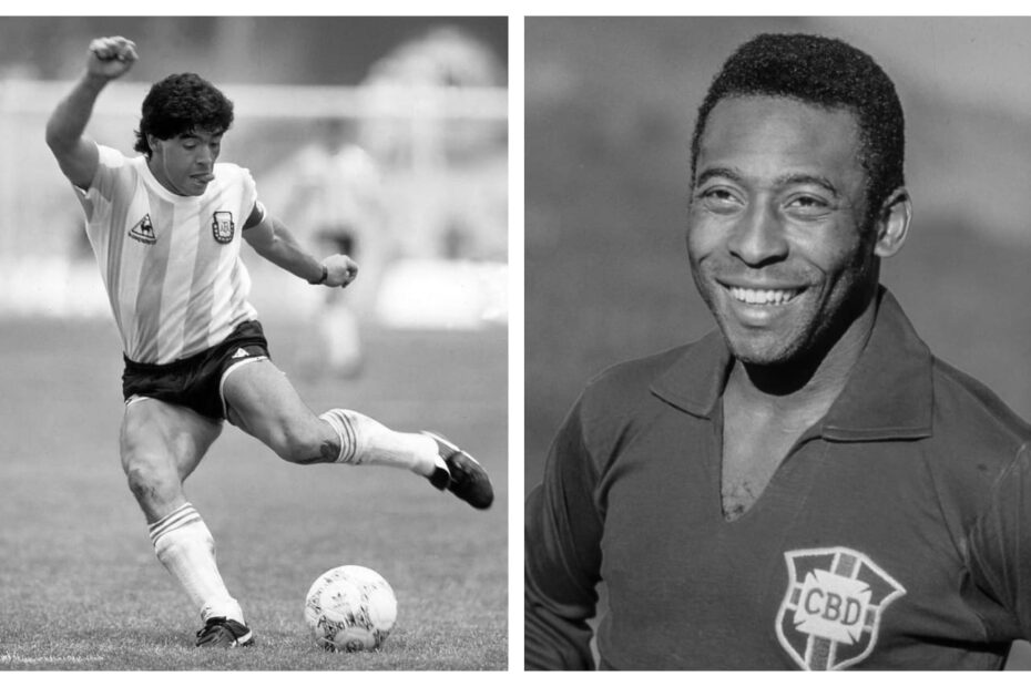 Diego Maradona vs Pele Stats