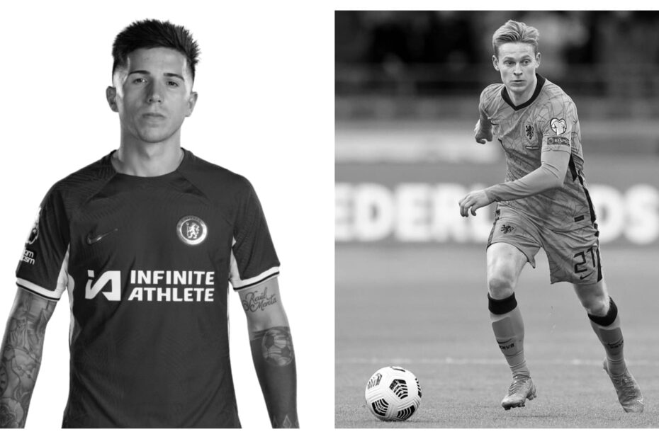 Enzo Fernandez vs Frenkie de Jong Stats