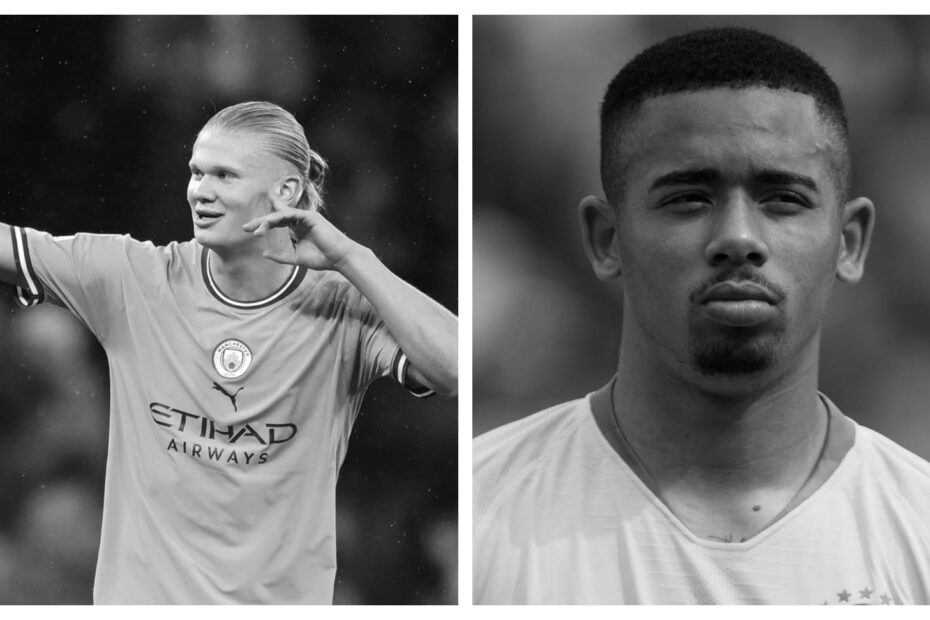 Erling Haaland vs Gabriel Jesus Stats