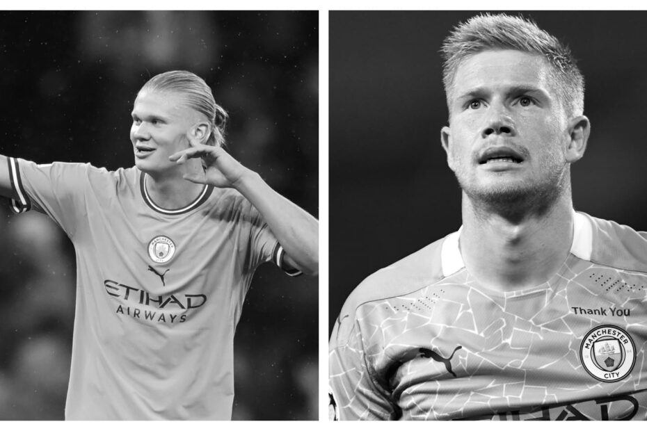 Erling Haaland vs Kevin de Bruyne Stats