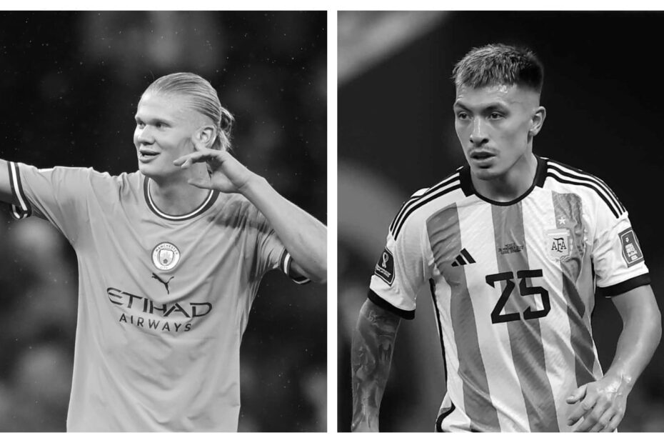 Erling Haaland vs Lisandro Martinez Stats