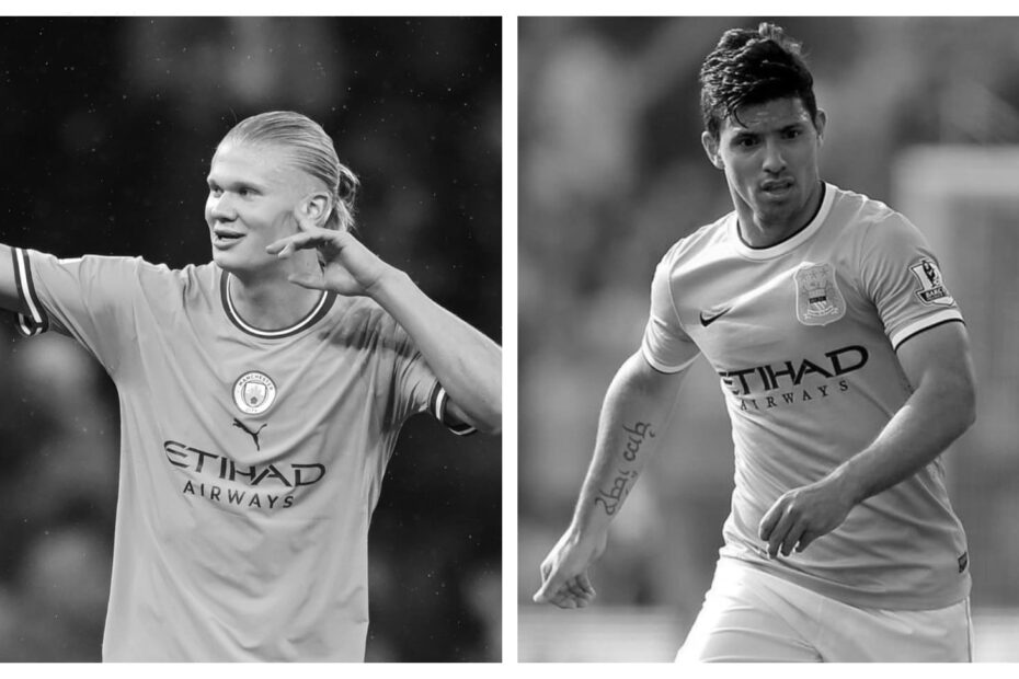 Erling Haaland vs Sergio Aguero Stats