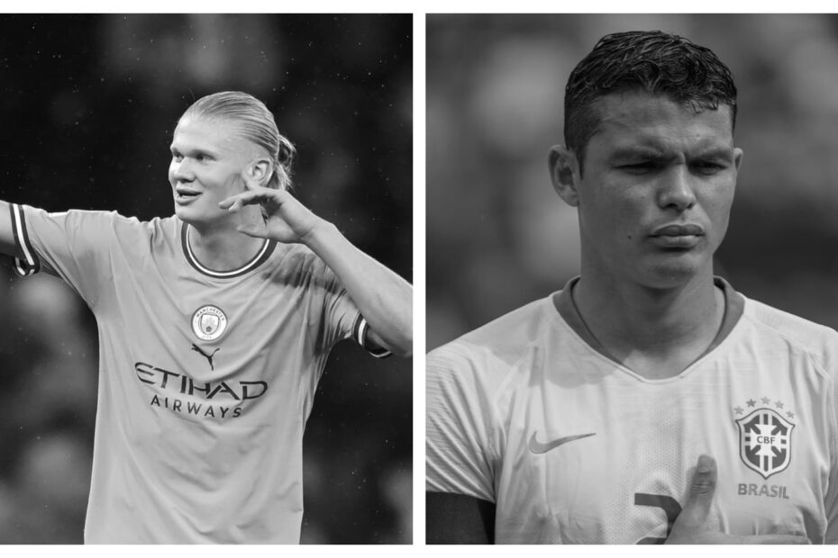 Erling Haaland vs Thiago Silva Stats