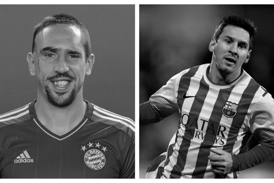 Franck Ribery vs Lionel Messi Stats