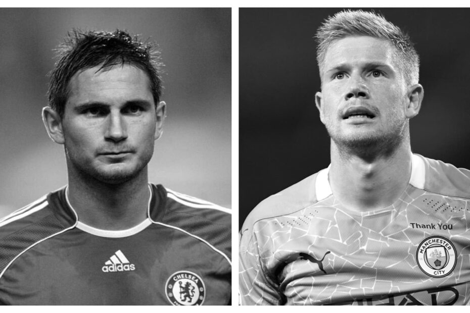 Frank Lampard vs Kevin de Bruyne Stats