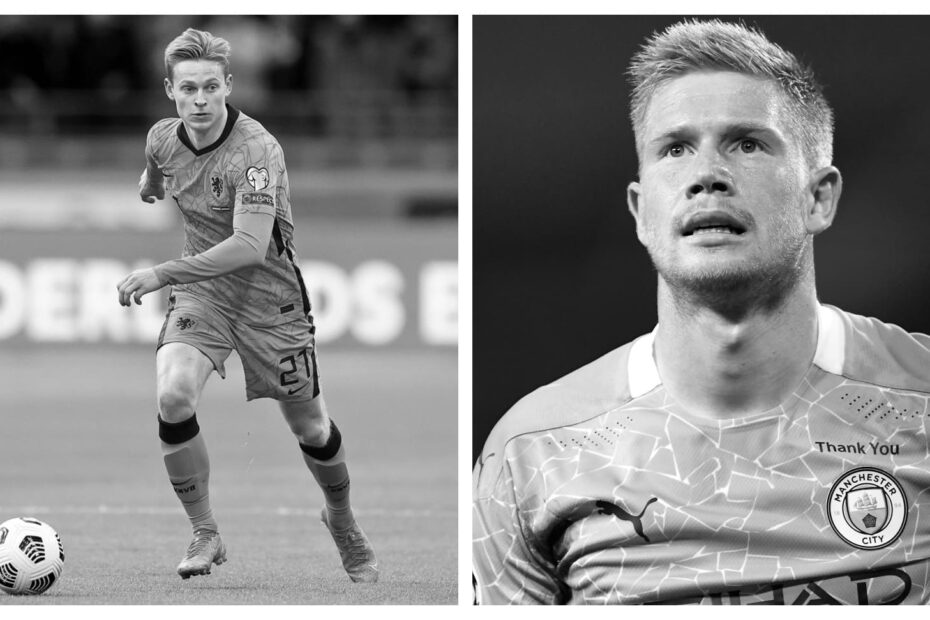 Frenkie de Jong vs Kevin de Bruyne Stats