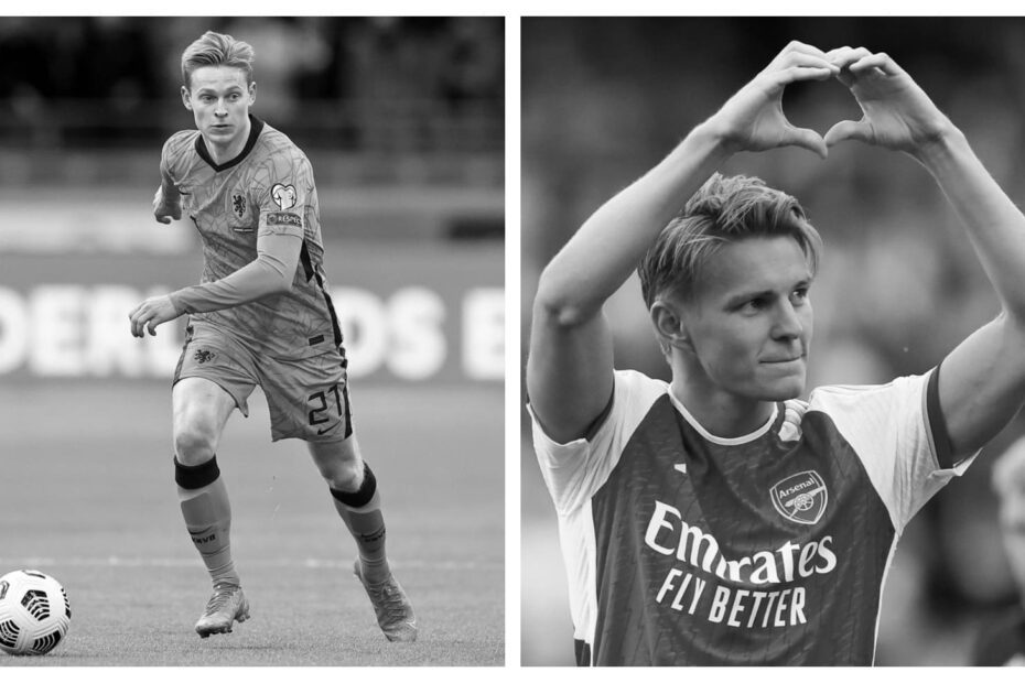 Frenkie de Jong vs Martin Odegaard Stats