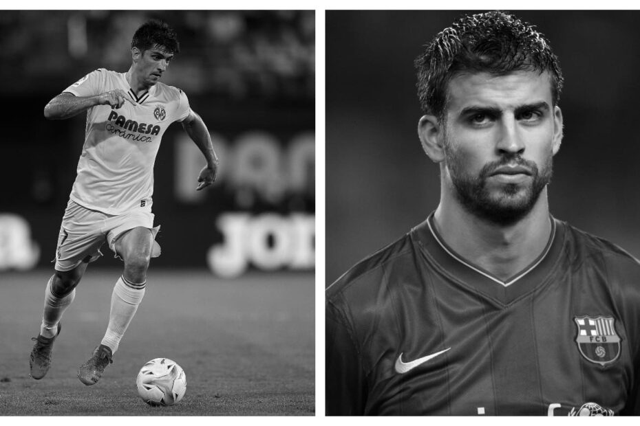 Gerard Moreno vs Gerard Pique Stats