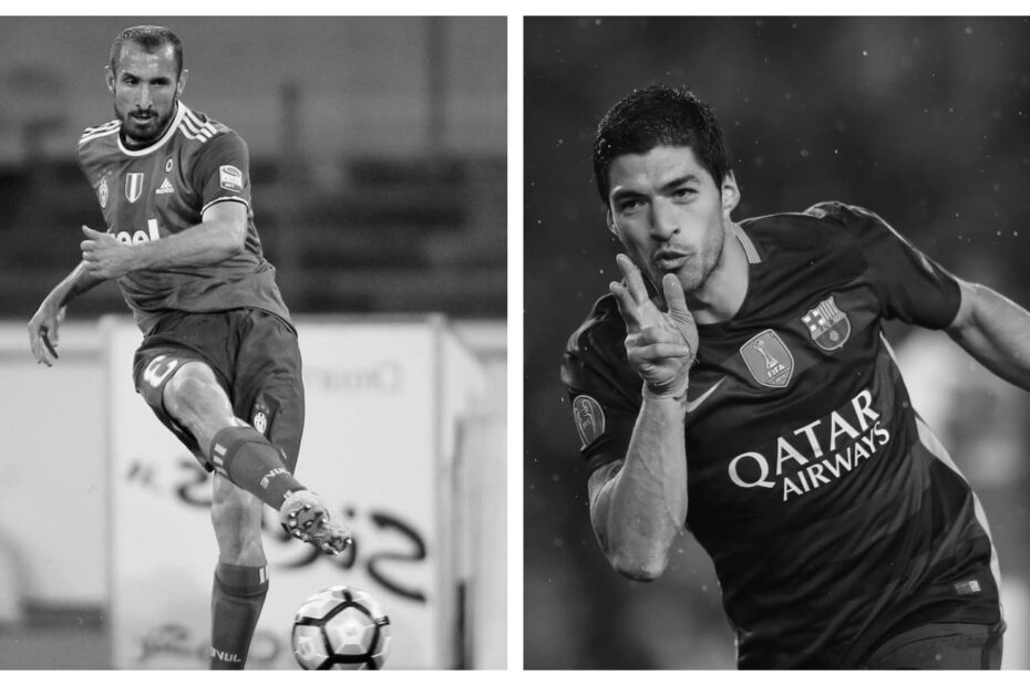 Giorgio Chiellini vs Luis Suarez Stats