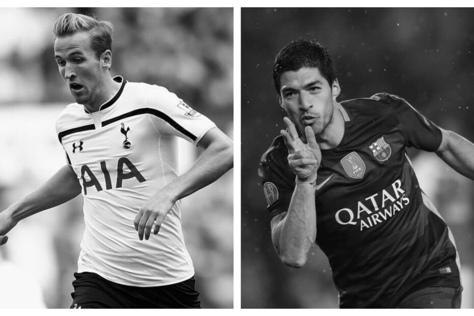 Harry Kane vs Luis Suarez Stats