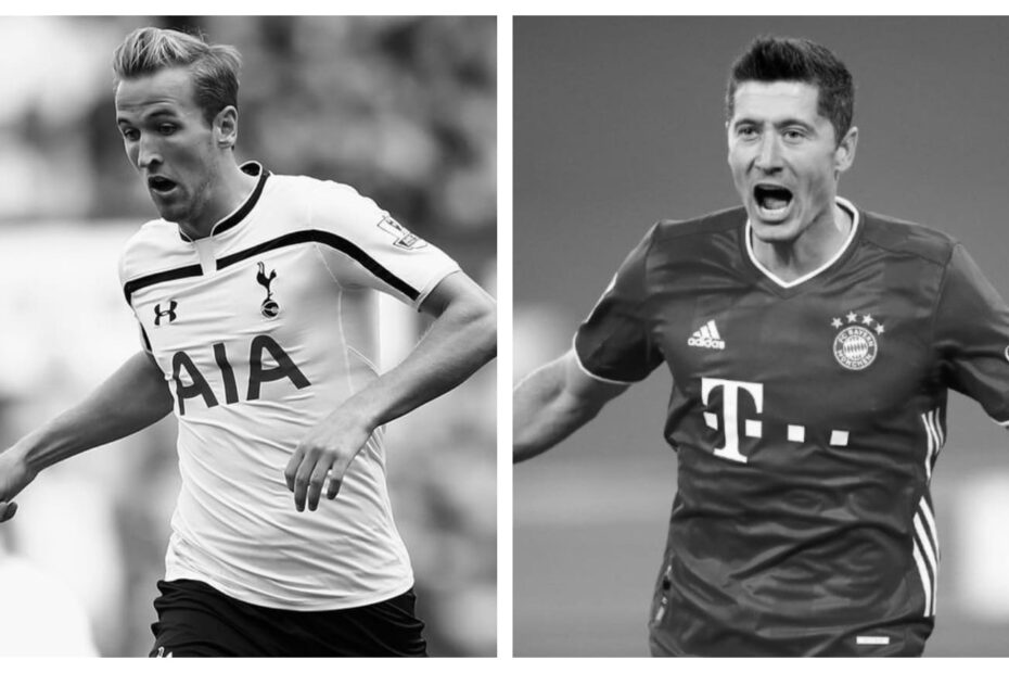 Harry Kane vs Robert Lewandowski Stats