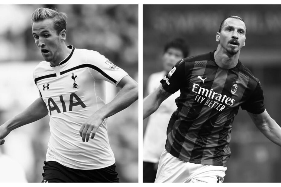 Harry Kane vs Zlatan Ibrahimovic Stats