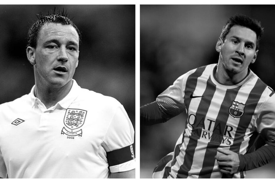 John Terry vs Lionel Messi Stats