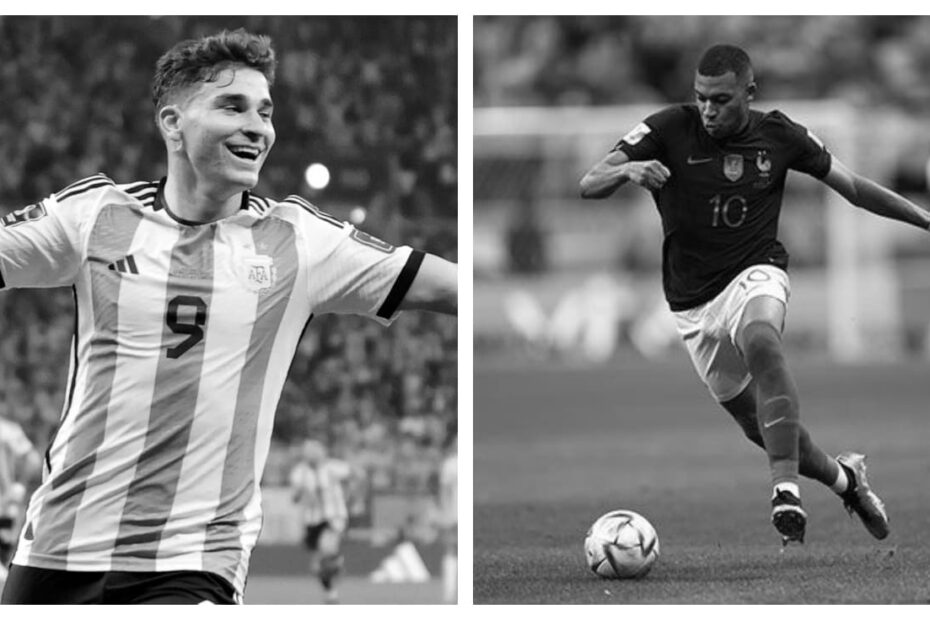 Julian Alvarez vs Kylian Mbappe Stats