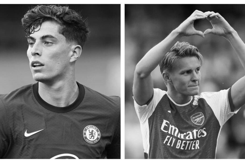 Kai Havertz vs Martin Odegaard Stats