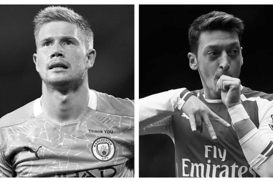 Kevin de Bruyne vs Mesut Ozil Stats