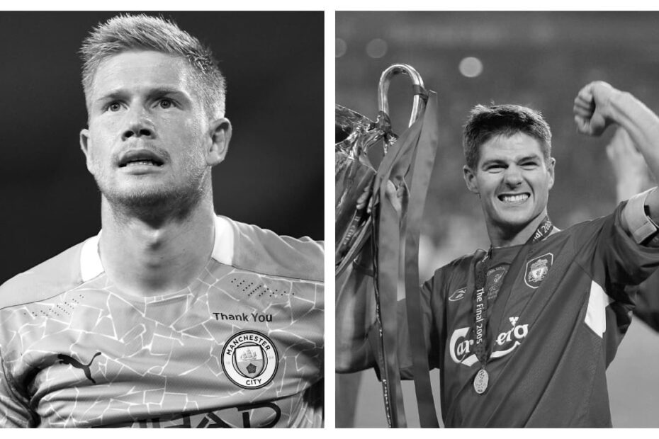 Kevin de Bruyne vs Steven Gerrard Stats