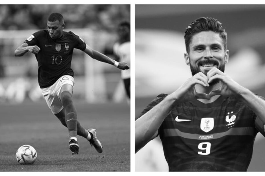 Kylian Mbappe vs Olivier Giroud Stats