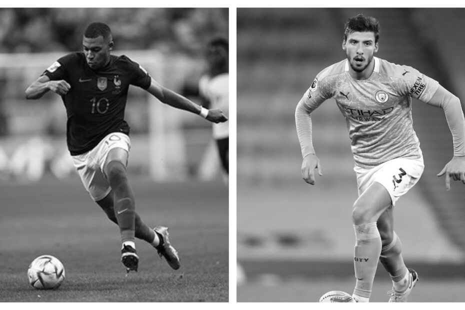 Kylian Mbappe vs Ruben Dias Stats