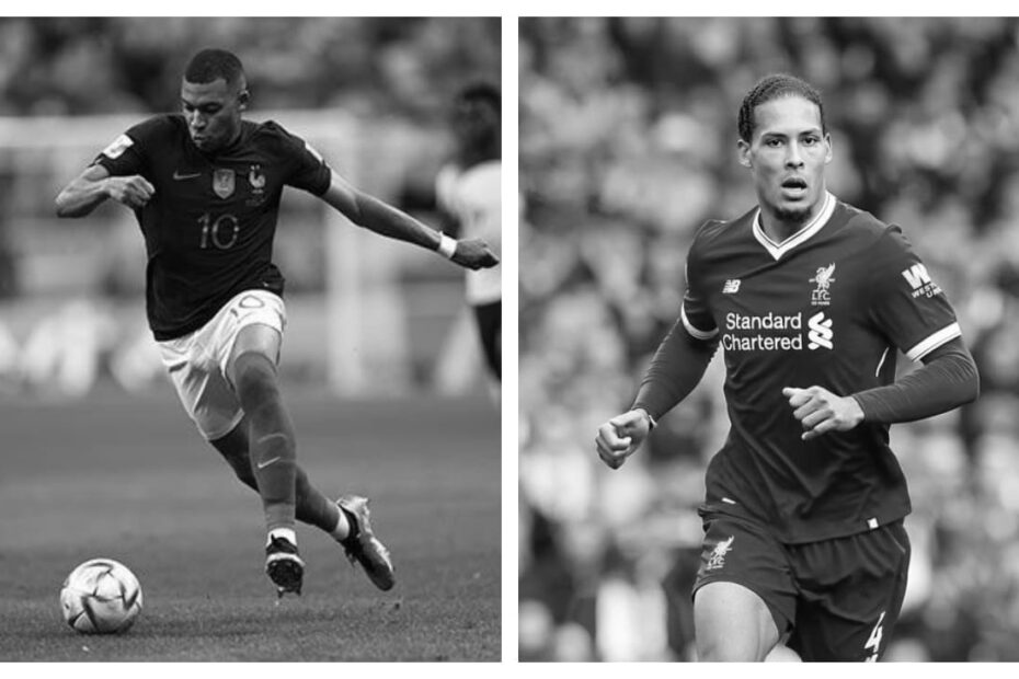 Kylian Mbappe vs Virgil Van Dijk Stats