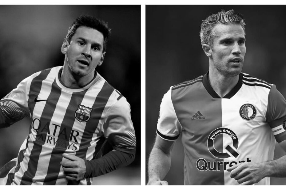 Lionel Messi vs Robin van Persie Stats