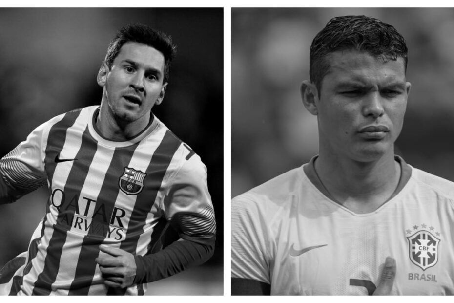 Lionel Messi vs Thiago Silva Stats