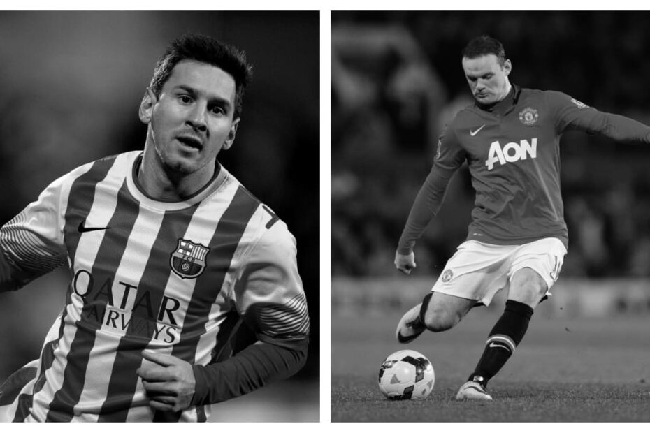 Lionel Messi vs Wayne Rooney Stats