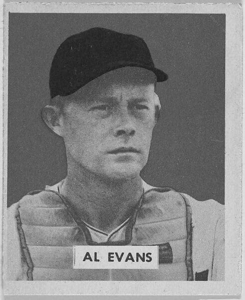 Al Evans MLB Baseball