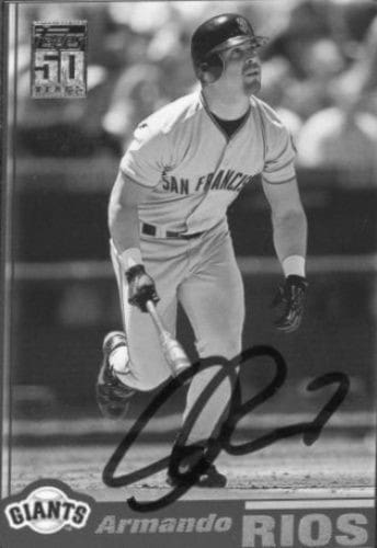 Armando Rios MLB Baseball
