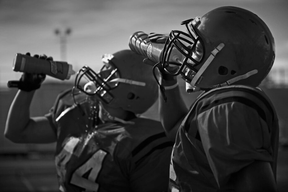 Athletes Drinking Gatorade 3