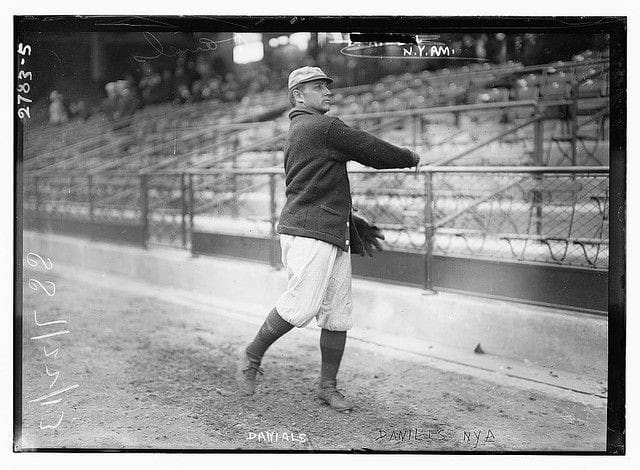 Bert Daniels MLB Baseball