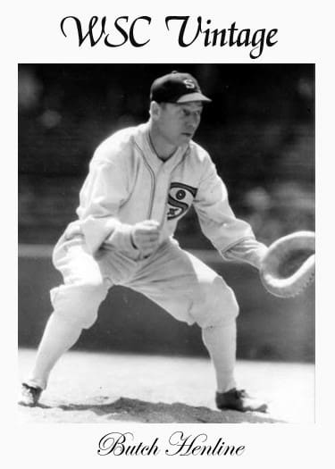 Butch Henline MLB Baseball