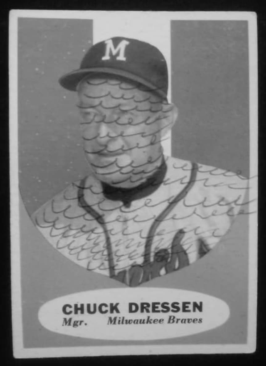 Chuck Dressen MLB Baseball