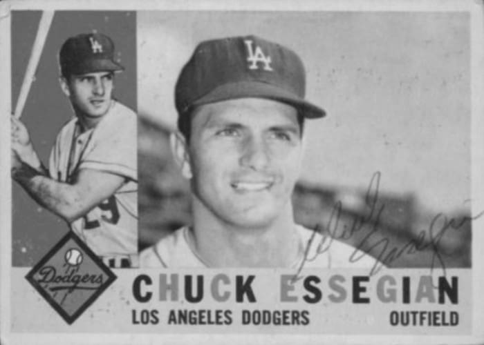 Chuck Essegian MLB Baseball