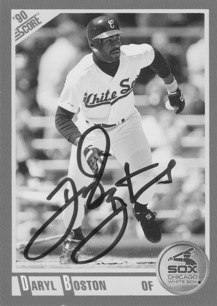 Daryl Boston MLB Baseball