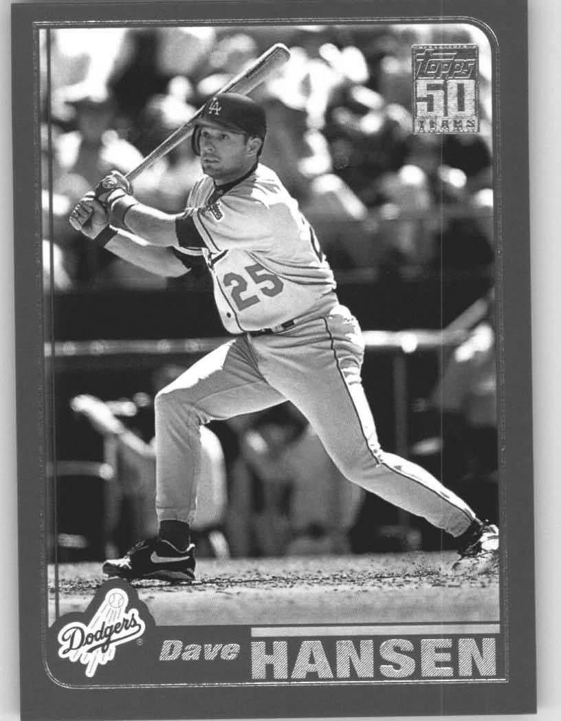 Dave Hansen MLB Baseball