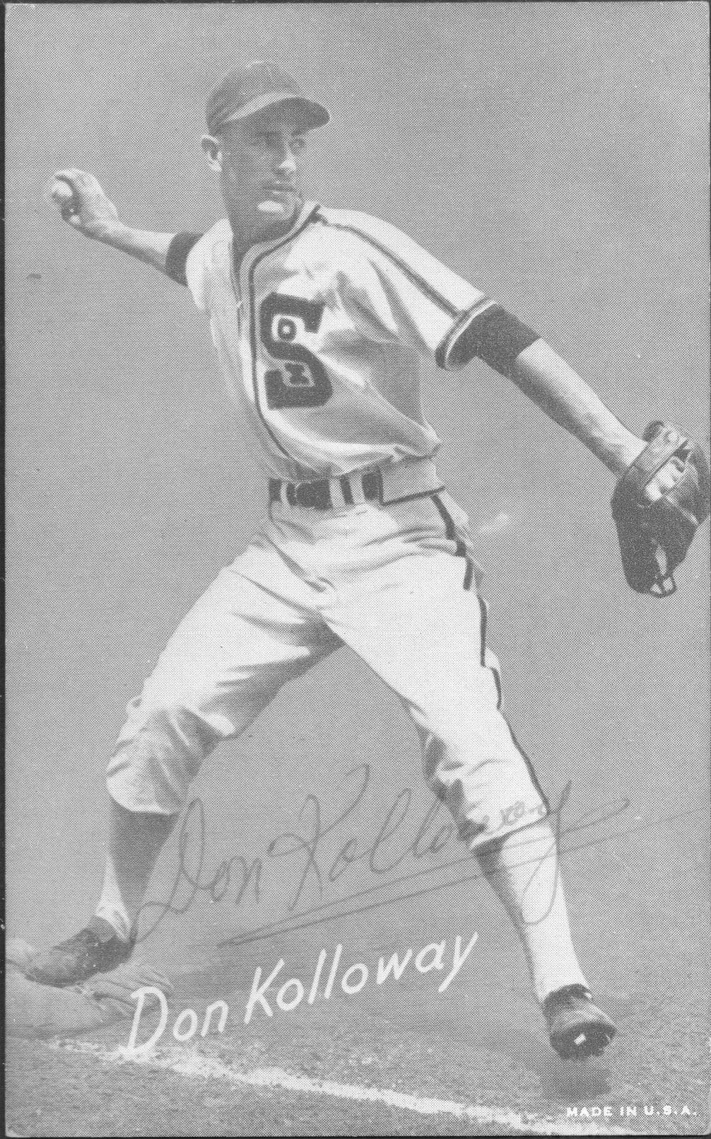 Don Kolloway MLB Baseball