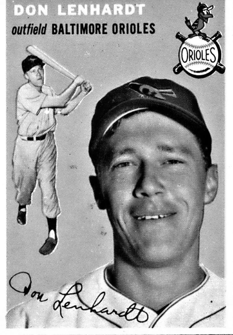 Don Lenhardt MLB Baseball