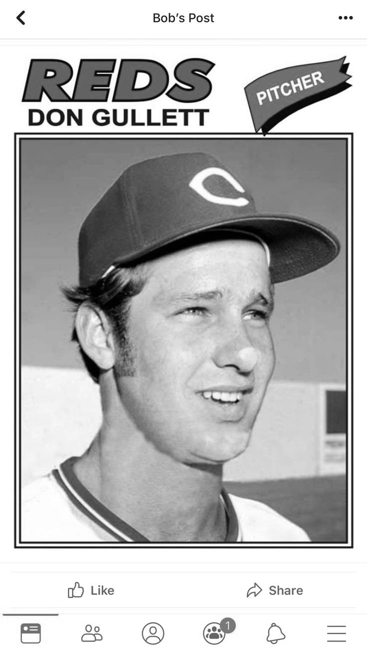 Donald Reeves MLB Baseball