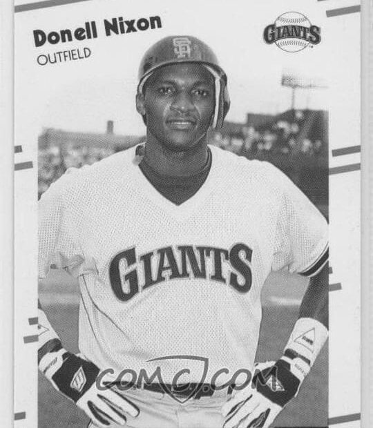 Donell Nixon MLB Baseball