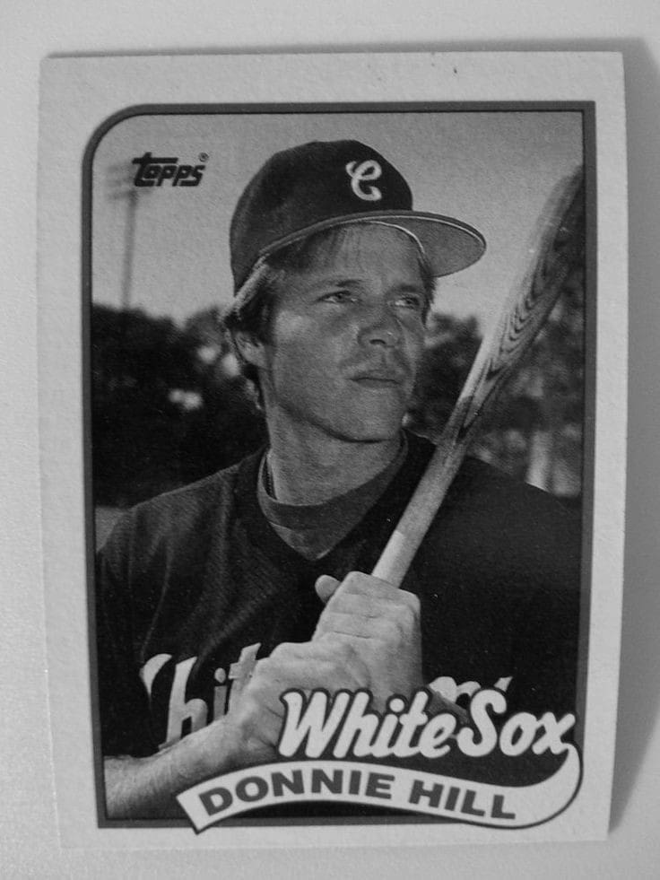 Donnie Hill MLB Baseball
