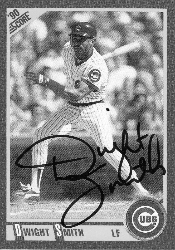 Dwight Smith MLB Baseball