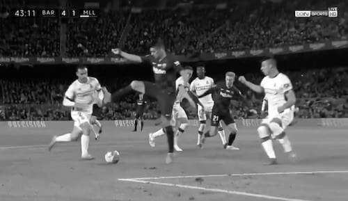 EPL Soccer Back Heel Kick 71