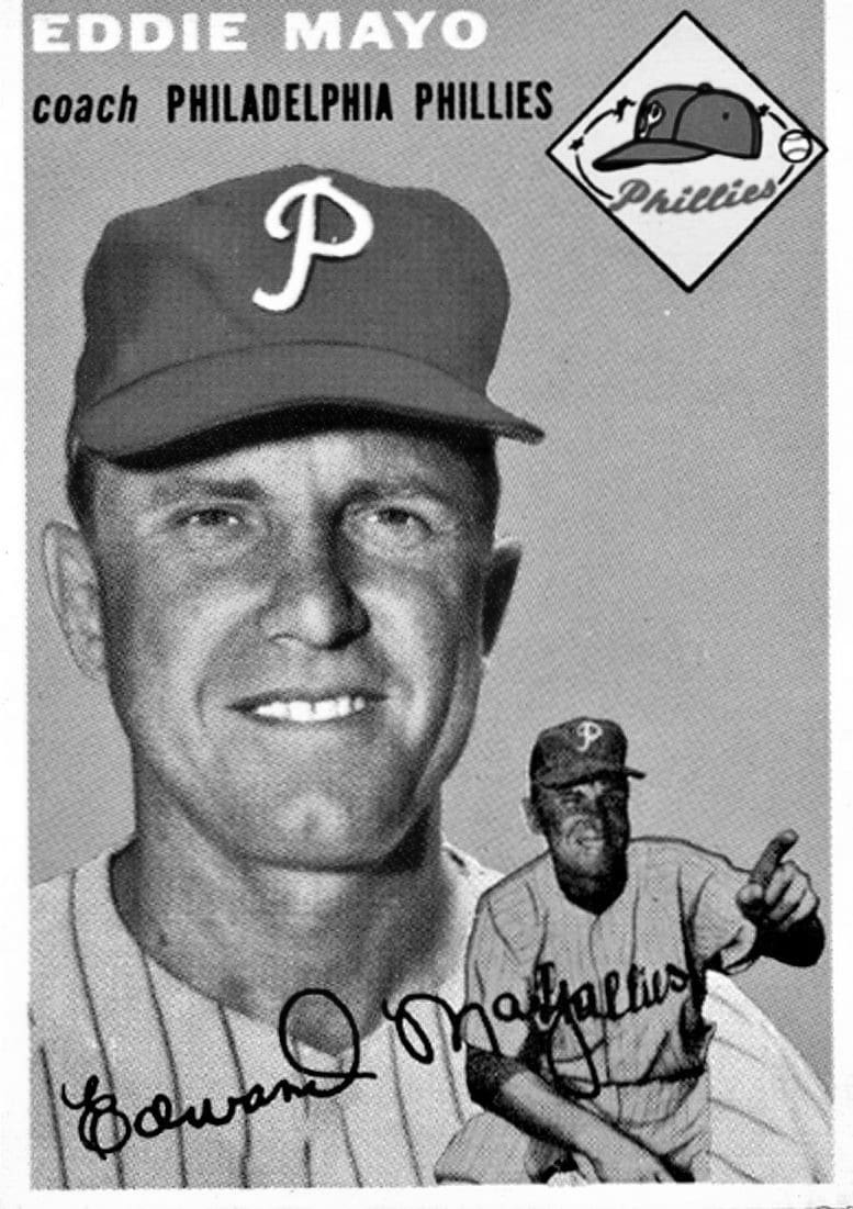 Eddie Mayo MLB Baseball