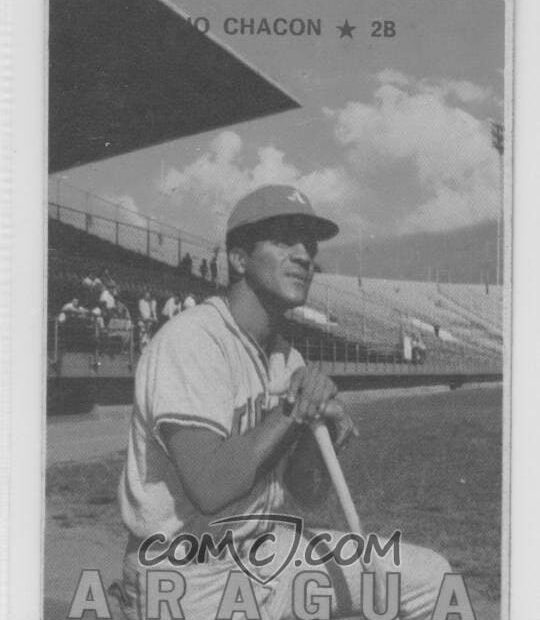 Elio Chacon MLB Baseball