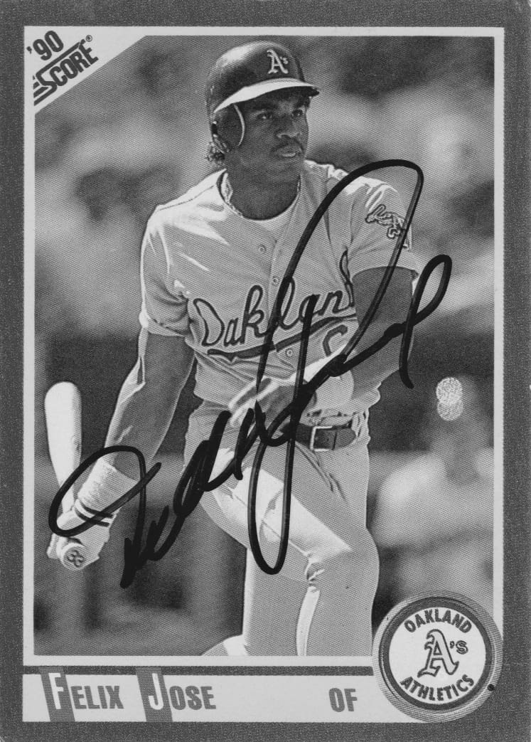 Felix Jose MLB Baseball